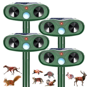 Jahy2Tech Sonic Fortress Pro deterring deer in a garden
