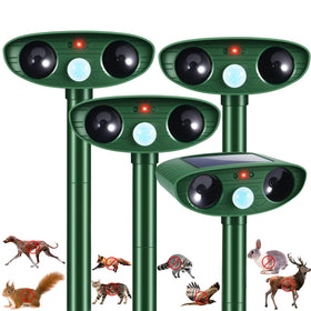 Jahy2Tech Sonic Fortress Pro outdoor unit front view protecting garden from pests