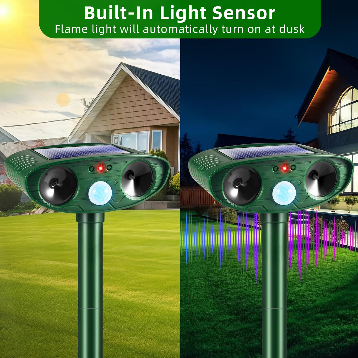 Solar panel close-up on Jahy2Tech Sonic Fortress Pro highlighting cord-free power