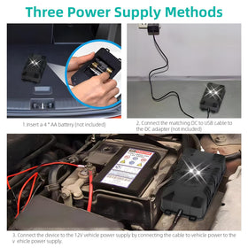 Jahy2Tech strobe light feature provides a visual deterrent in engine bay.