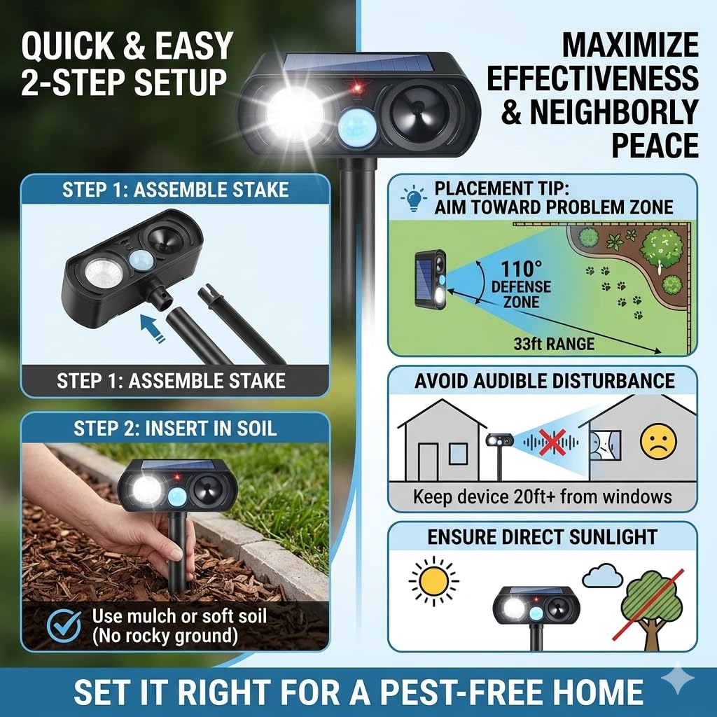 JahyElec compact backyard solution keeps plants protected without chemicals