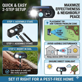 JahyElec compact backyard solution keeps plants protected without chemicals