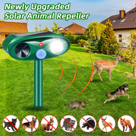 JahyElec compact unit easy to install on walls or fences.