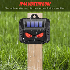 JahyElec IP44 weatherproof design endures rain, snow, and wind for year-round use.
