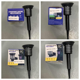 JahyElec four-pack solar bug zappers for full outdoor coverage.