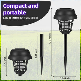 JahyElec outdoor bug zapper with auto dusk-to-dawn operation.