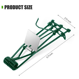 JahyElec vole trap garden solution highlighting reusable, bait free control