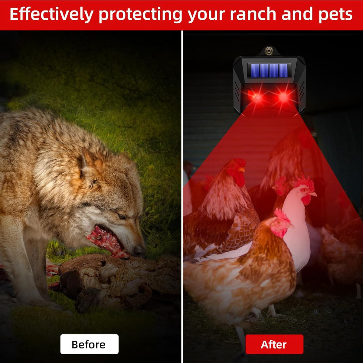 JahyElec wall-mount installation for easy setup along fences and sheds quick.
