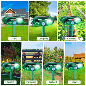 JahyElec wide coverage protects large yards and patios.