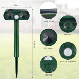 JahyElec IP65 waterproof design keeps functioning in rain.