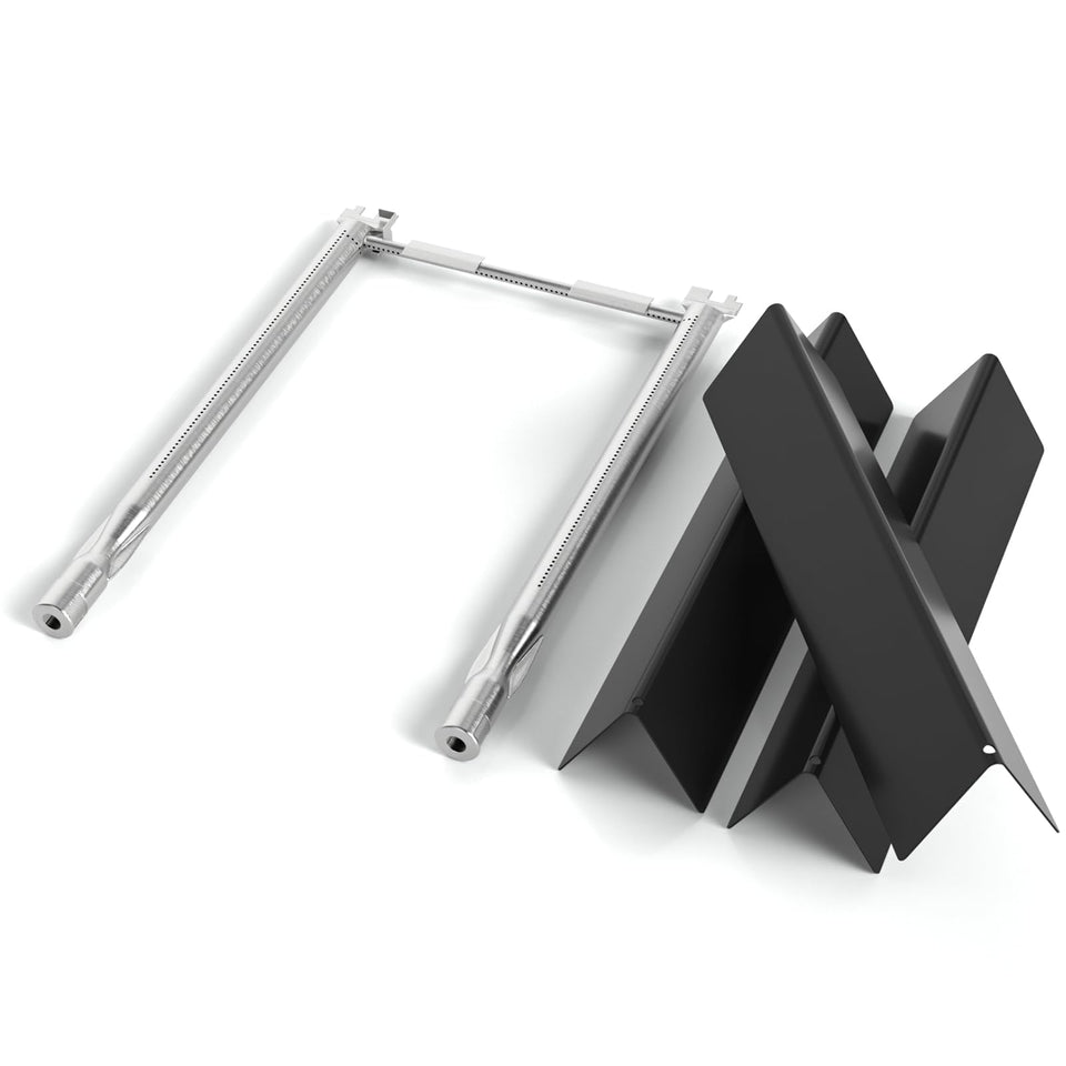 Jakivew flavorizer bars 15.3-inch for Weber Spirit deliver even heat and smoky notes.