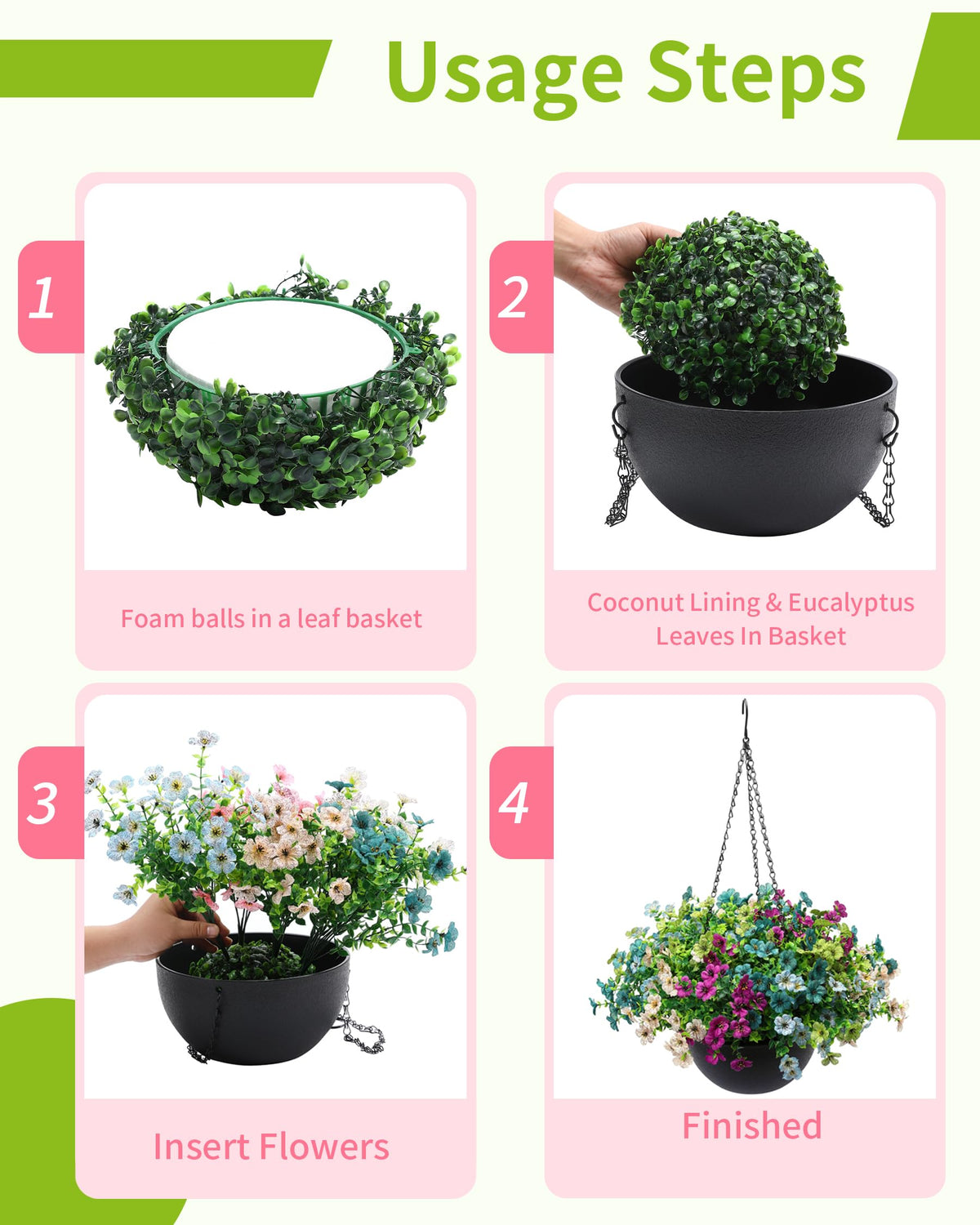JAKY-Global realistic faux arrangement stays vibrant with minimal upkeep