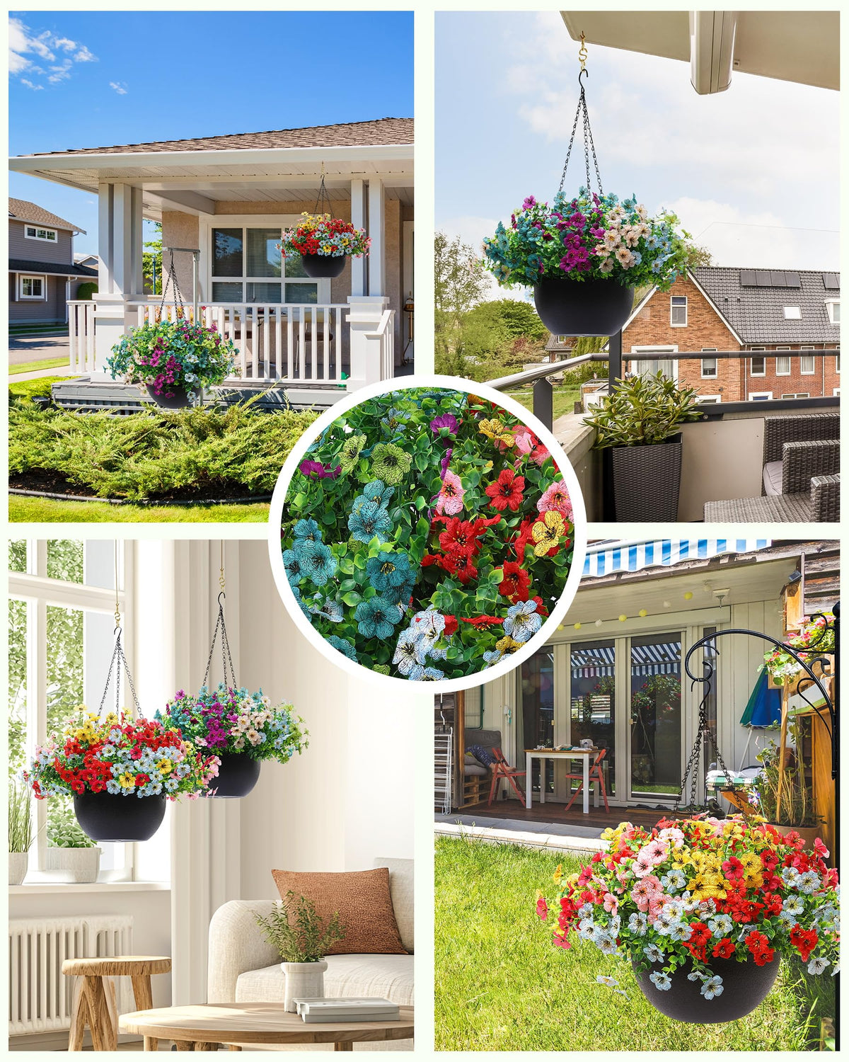 JAKY-Global versatile hanging decor suits front doors patios and outdoor spaces