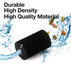 JamBer durable polyurethane foam withstands pool use for consistent scrubbing.