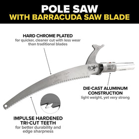 Jameson PS-3FPS1 13-inch Barracuda blade for smooth, clean trims