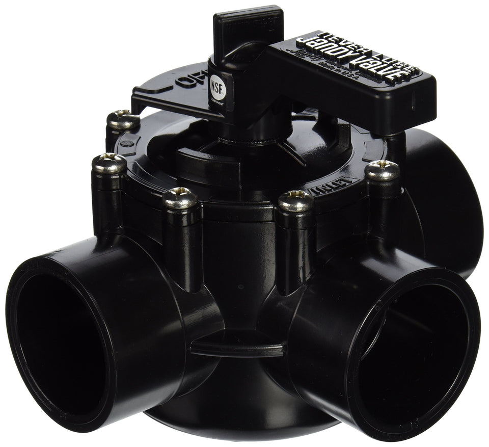 Jandy NeverLube 3-Port Valve 4715 for maintenance-free operation and easy automation.