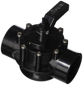 Jandy NeverLube 4716 2-Port Valve packaging view highlights easy replacement.