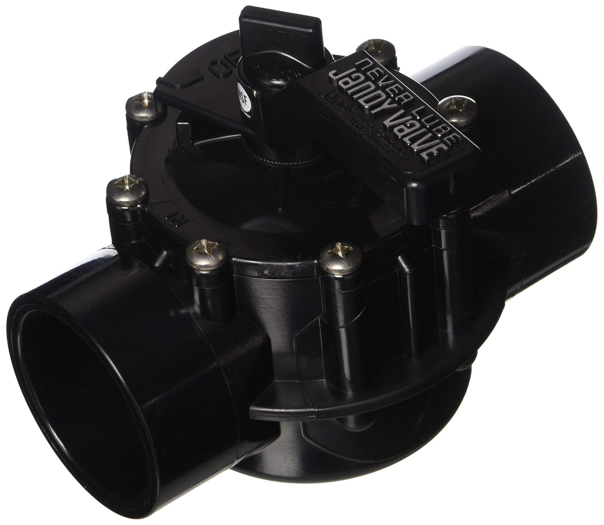Jandy NeverLube 4716 2-Port Valve side view for pool automation.