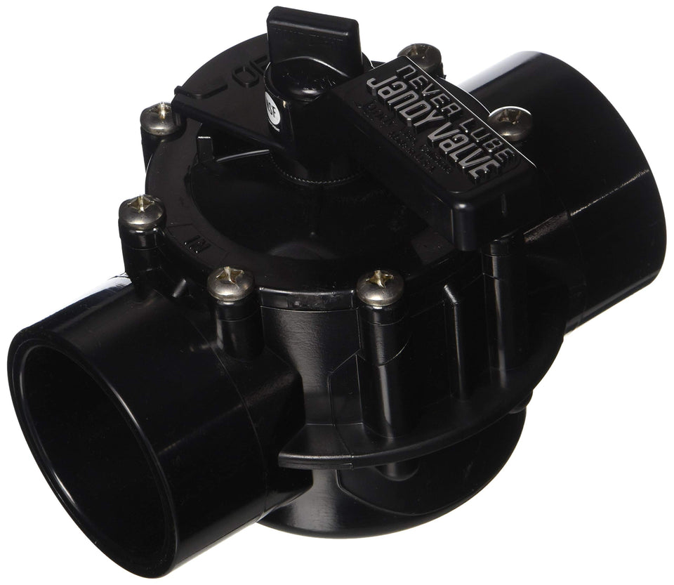 Jandy NeverLube 4716 2-Port Valve side view for pool automation.