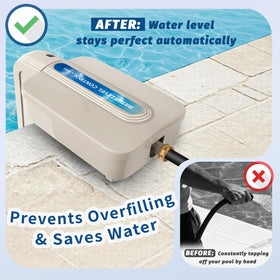 JANWISOL multi-application-use adapts to pools, spas, ponds and decorative features