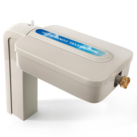 JANWISOL automatic pool filler outdoors maintaining steady water levels for pump protection