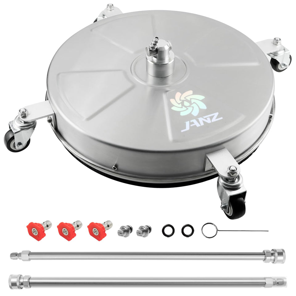 JANZ 18-inch surface cleaner housing for durable high-psi cleaning