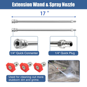 JANZ 3 zero-degree nozzle tips for tough stains