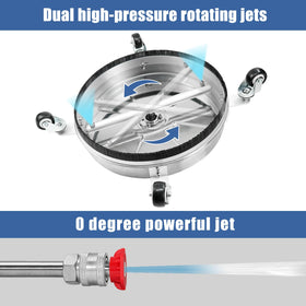 JANZ four-wheeled base gains smooth maneuverability on rough surfaces.