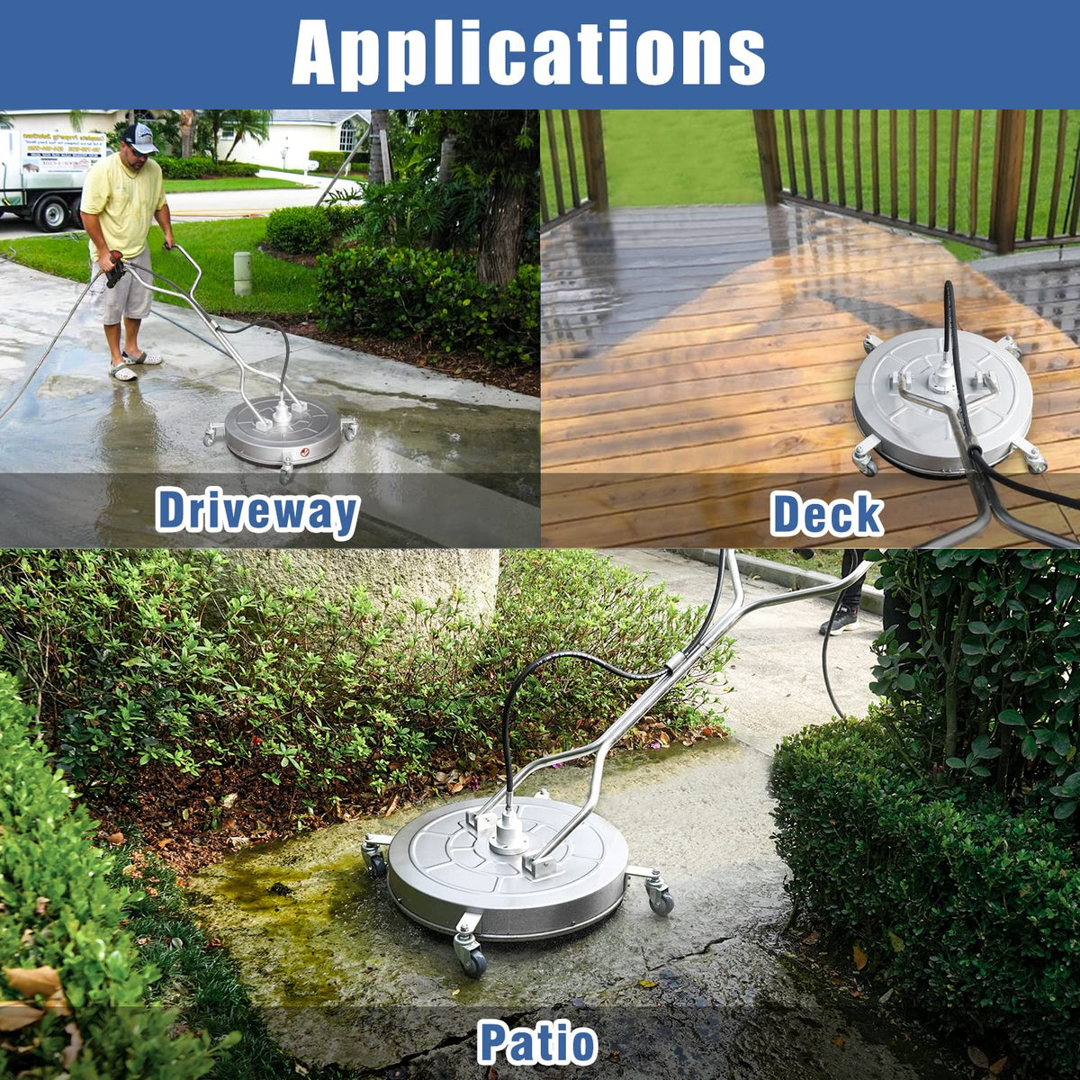 JANZ kit includes nozzle cores and hose adapters for versatility