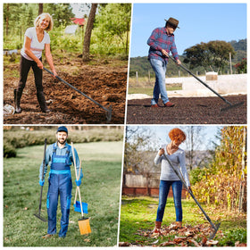 JAOTREL adjustable handle lets gardeners tailor length for comfort during use.