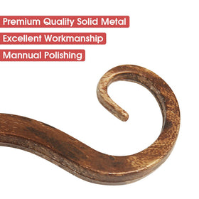 Jardin rustic bracket wall hook ideal for outdoor and indoor plant displays.