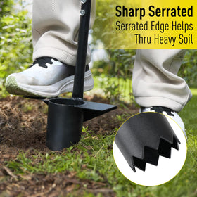 Jardineer deep-marker bulb planter helps accurate depth and spacing