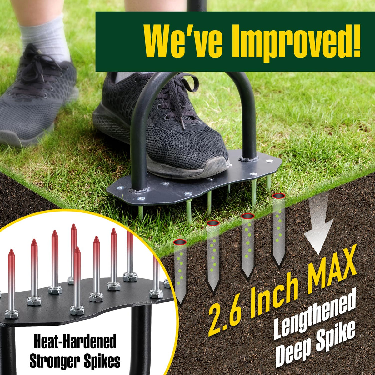Ideal for balconies and patios needing soil aeration.