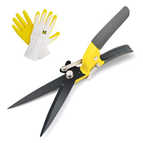 Jardineer sharp grass shears blade close for precise, clean cuts.