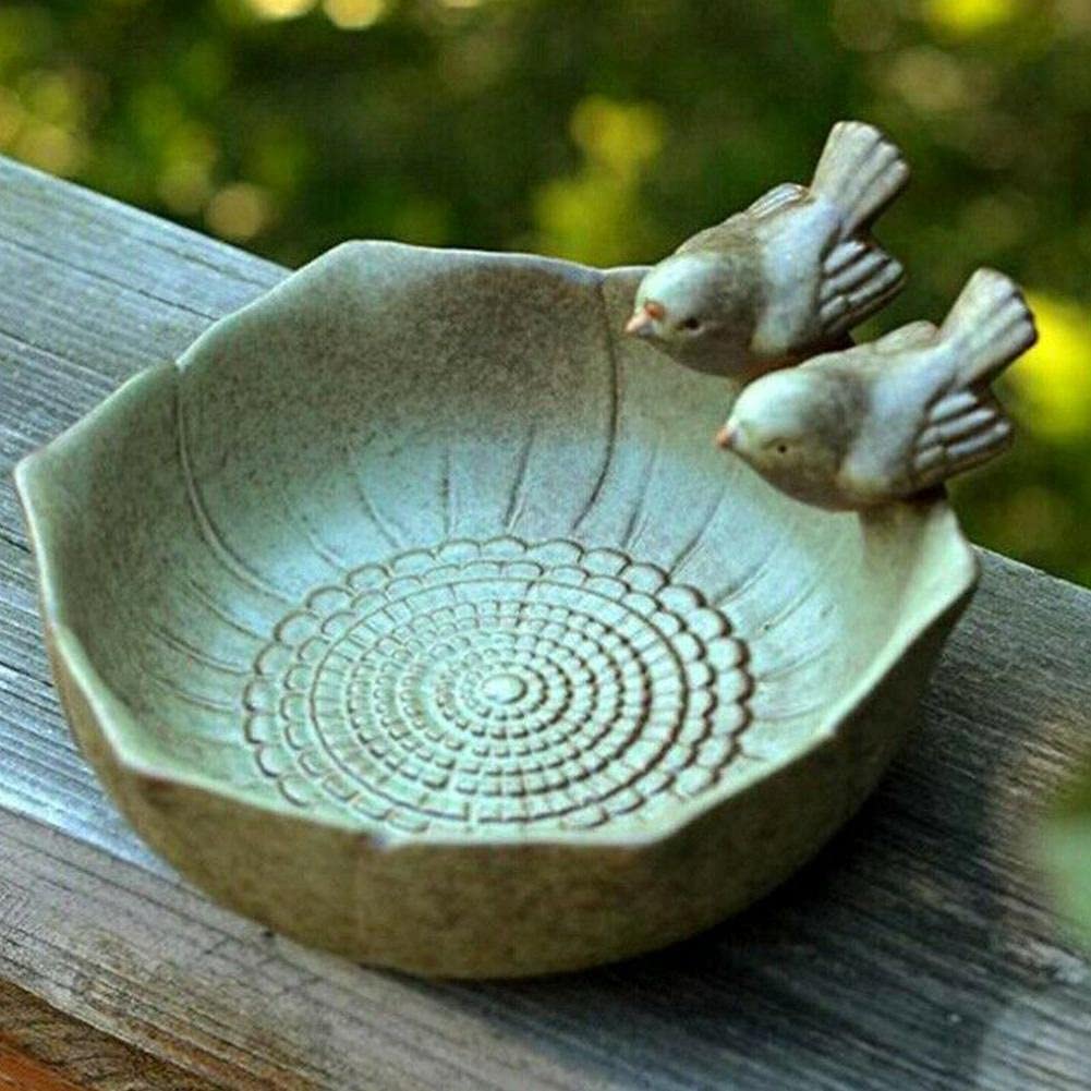 JARPSIRY birdbath easy to install on ground or stand.