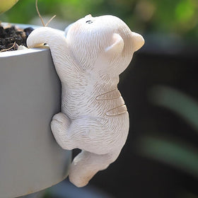 JARPSIRY Climbing kitten vase hugger decor for planters
