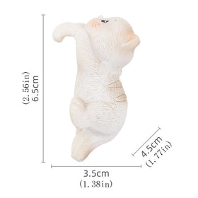JARPSIRY Close-up of resin kitten texture shows craftsmanship
