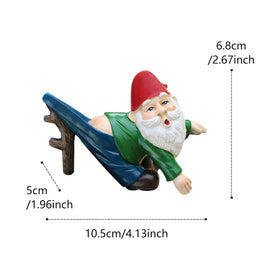 JARPSIRY compact gnome decoration suits standard planters.