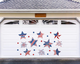 JarThenaAMCS patriotic magnets for Memorial Day or Veterans Day celebrations