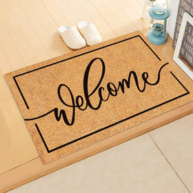 JarThenaAMCS Welcome Mat suitable for indoor and outdoor use to protect floors.