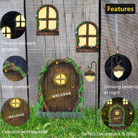 Jauay miniature garden setup: pair with figurines for a magical scene.