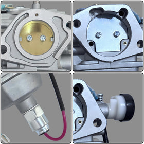 JAVENYIMAN carburetor kit in engine compartment during installation