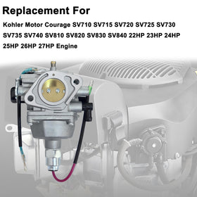 JAVENYIMAN carburetor kit parts detail including filters and fuel pump