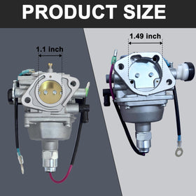 JAVENYIMAN carburetor kit labels displaying compatibility with Kohler Courage models