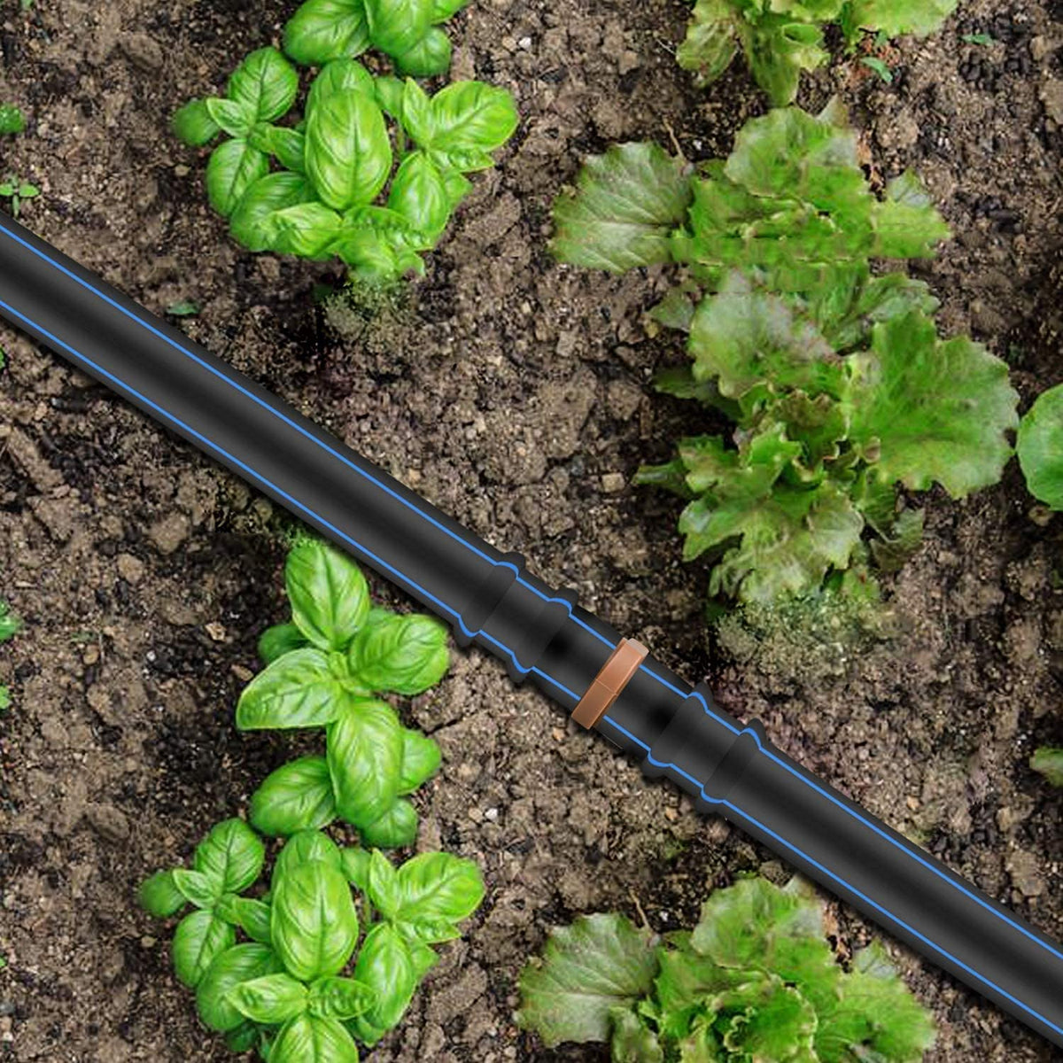 Compatible with 1/2 inch irrigation tubing and fittings