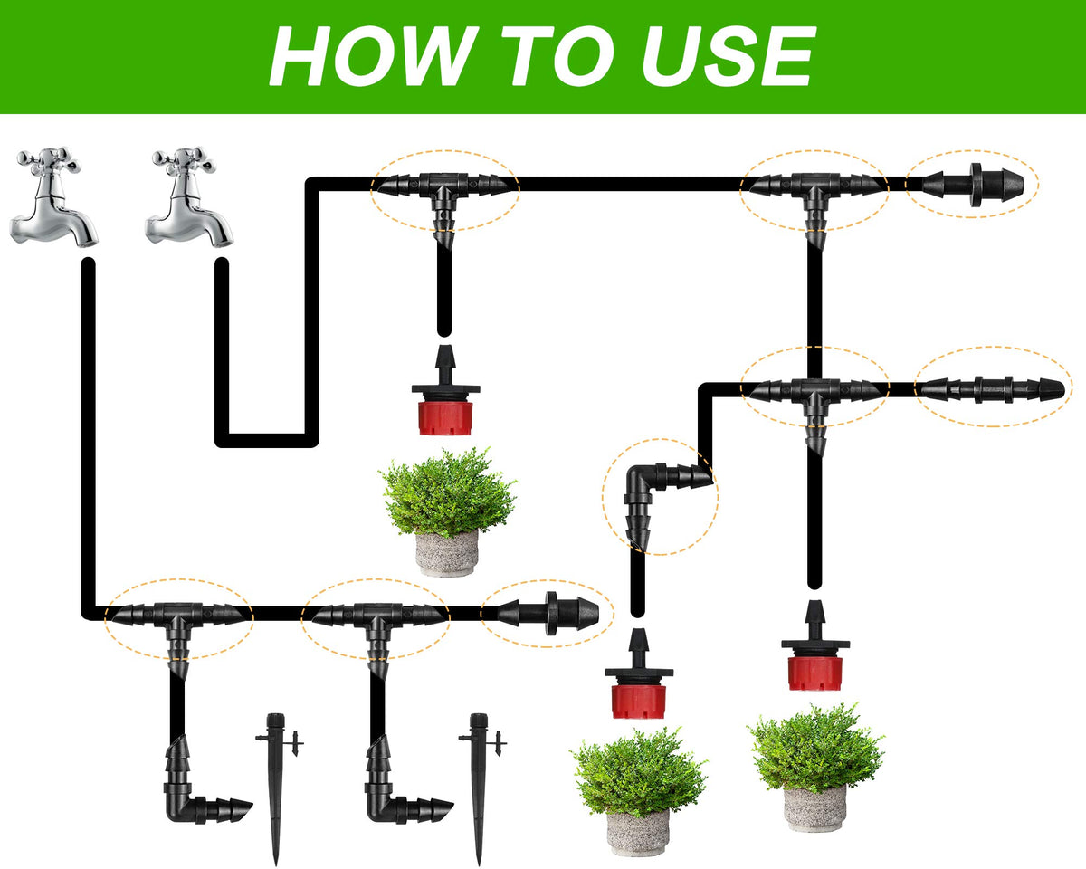 JAYEE barbed connectors enable secure, glue-free installation