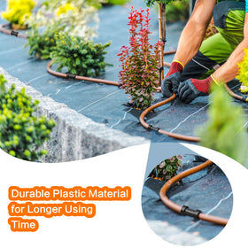 Perfect for garden and greenhouse irrigation setups with easy assembly