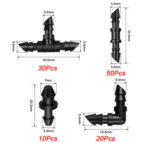 JAYEE 1/4-inch elbows for smooth right-angle bends