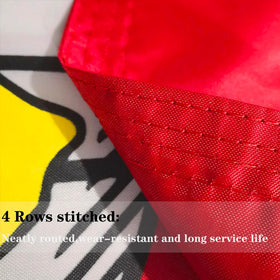 Jayus flag 3-layer graphics enhancing color depth and visibility