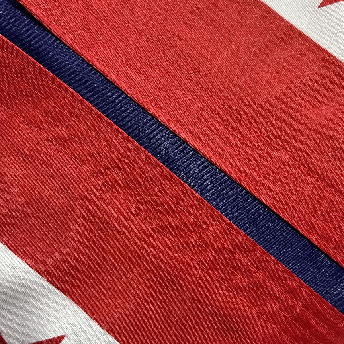 Jayus USA flag outdoors, weather-resistant performance